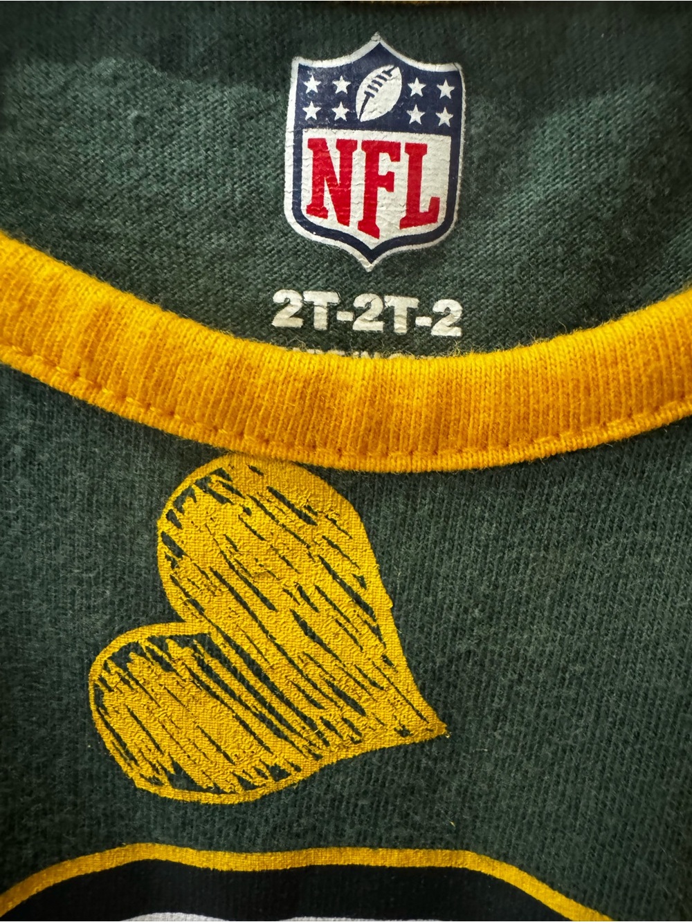 Go Packers! Green Bay Packers Toddler Girls TUTU DRESS size 2T - Picture 4 of 7